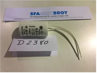 SFA Kondensator 6.3 Micro F für SaniDouche