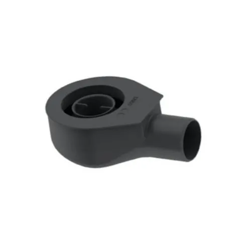 TECE Drainline Ablauf DN50, flach/seitlicher Auslauf, 0,7 l/s