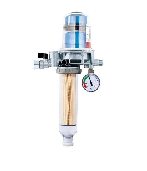 Afriso Heizölentlüfter FloCo-TOP-2KM Optimum mit Feinstfilter Opticlean MC-18, 5-20 µm, lang