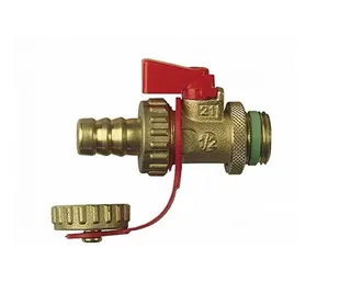 Afriso KFE-Hahn 1/2" mit Schlauchtülle