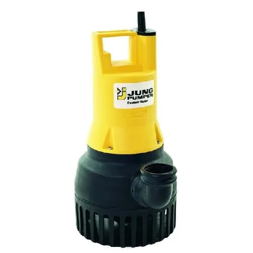 Jung Tauchmotorpumpe Drainagepumpe ohne Schaltung, 10 m Leitung U 6 K E