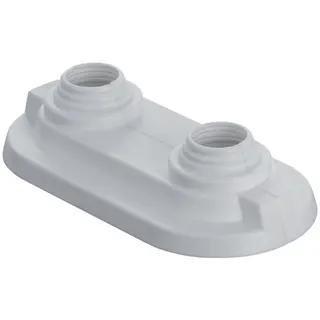 Geberit Doppelrosette zum Abdecken von Rohrdurchführungen (15-20 mm)