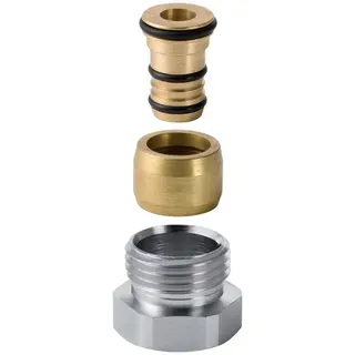 Geberit Mepla Direktverschraubung für Danfoss Heizkörperventile (16 mm x 1/2'')