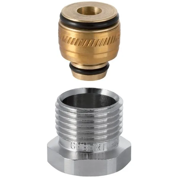 Geberit Mepla Direktverschraubung für Heimeier Heizkörperventile (16 mm x 1/2'')