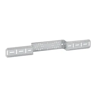 Geberit Mepla Montageplatte für Armaturenanschluss, zweifach (100 & 120 mm)
