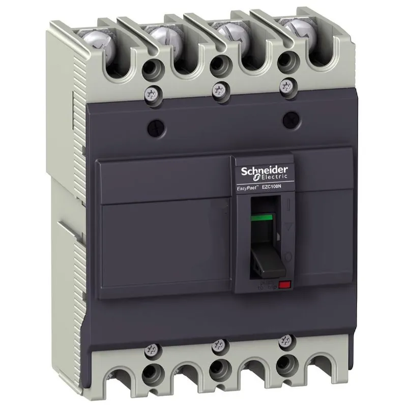 Schneider Electric Leistungsschalter Easypact EZC100N TMD 40 4polig 3d EZC100N4040