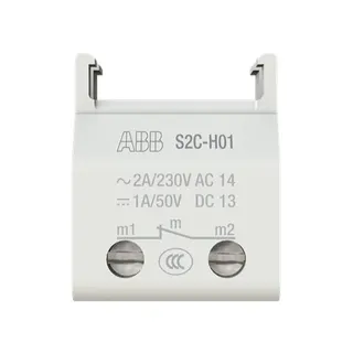 ABB Hilfskontakt S2C-H01 1Ö mit Schieber MCB + AFDD, 2CDS200970R0031
