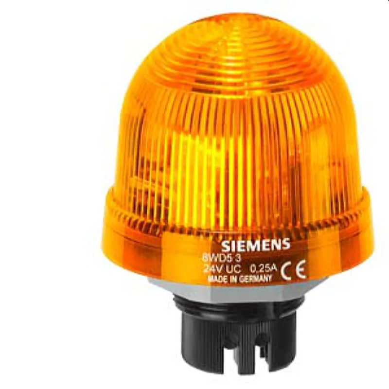 Siemens Einbauleuchte Blitzlichtelement 230V gelb 8WD5350-0CD