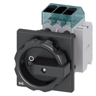 Siemens Lasttrennschalter 3LD3 Iu40A 15,0kW 3polig schwarz 1Ö+1S 3LD3354-1TK51