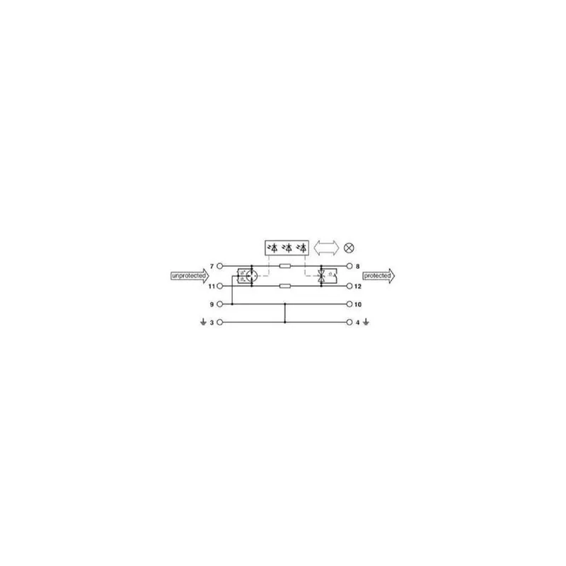 Phoenix Contact Überspannungsschutzgerät PT-IQ-1X2-24DC-UT