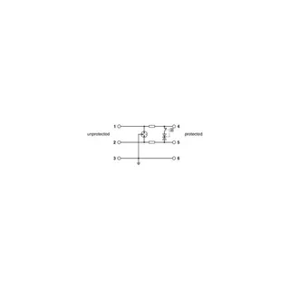 Phoenix Contact Überspannungsschutzgerät TTC-6P-1X2-48DC-PT-I