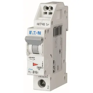 EATON Electric Leitungsschutzschalter PLI-D16/1 D16A 1polig (Steckkl.)