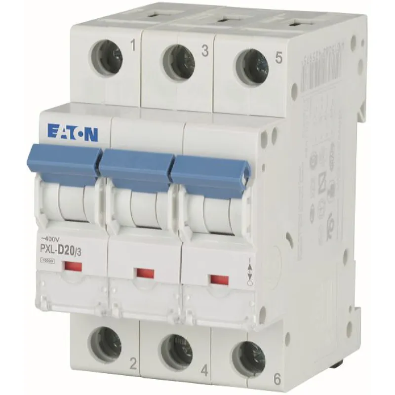 EATON Electric Leitungsschutzschalter PXL-D20/3 D20A 3polig