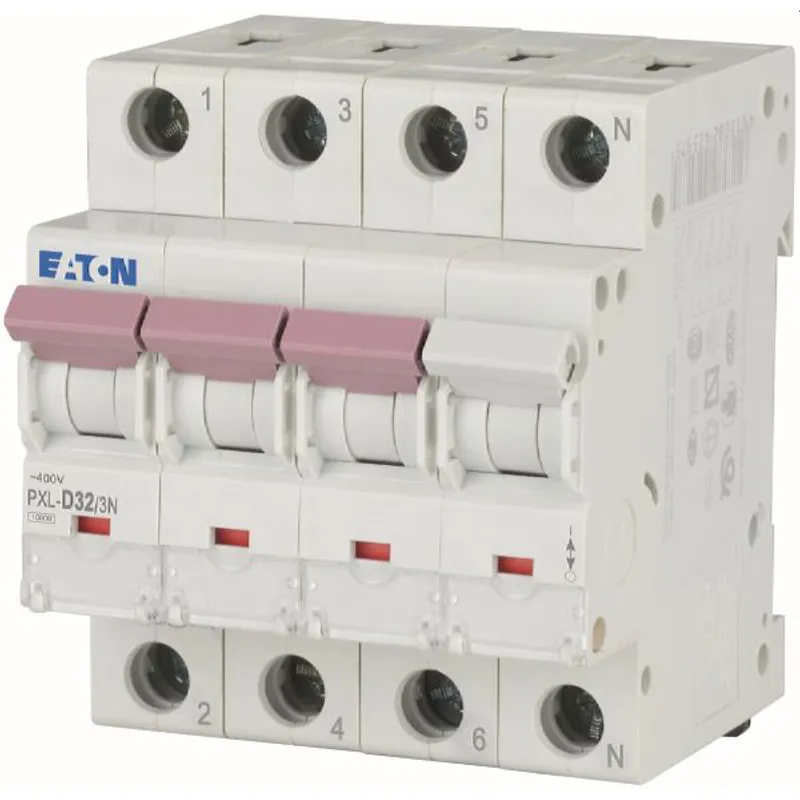 EATON Electric Leitungsschutzschalter PXL-D32/3N D32A 3polig+N