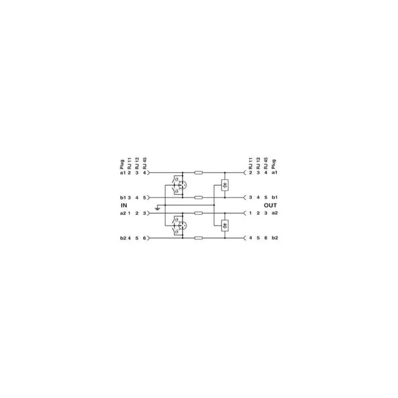 Phoenix Contact Zwischenstecker DT-TELE-RJ45