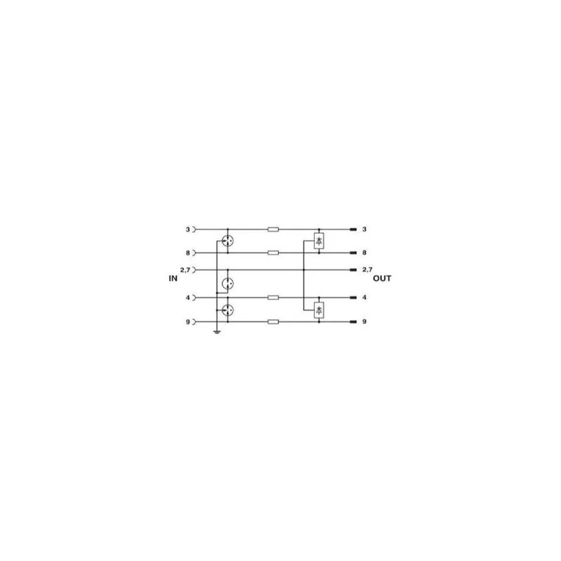 Phoenix Contact Zwischenstecker DT-LAN-CAT.6+