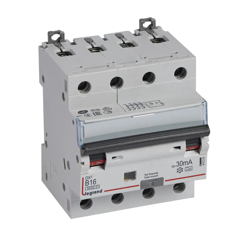Legrand FI / LS-Kombination B16/0,03A 3polig+N 6kA