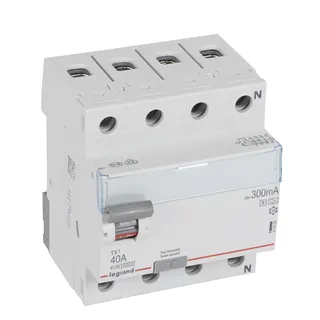 Legrand FI-Schutzschalter, FI TX3 40/0,3A 4polig