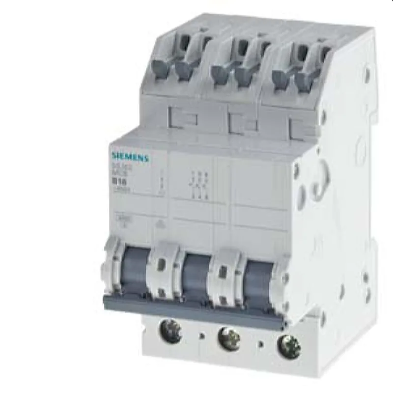 Siemens Leitungsschutzschalter B10A 3polig 6kA m. Steckkl. 5SJ6310-6KS