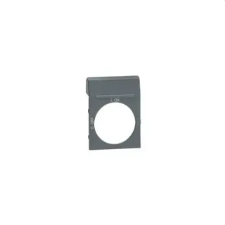 ABB Stotz-Kontakt Schild OPG2 blanco grau 1SCA022353R4380