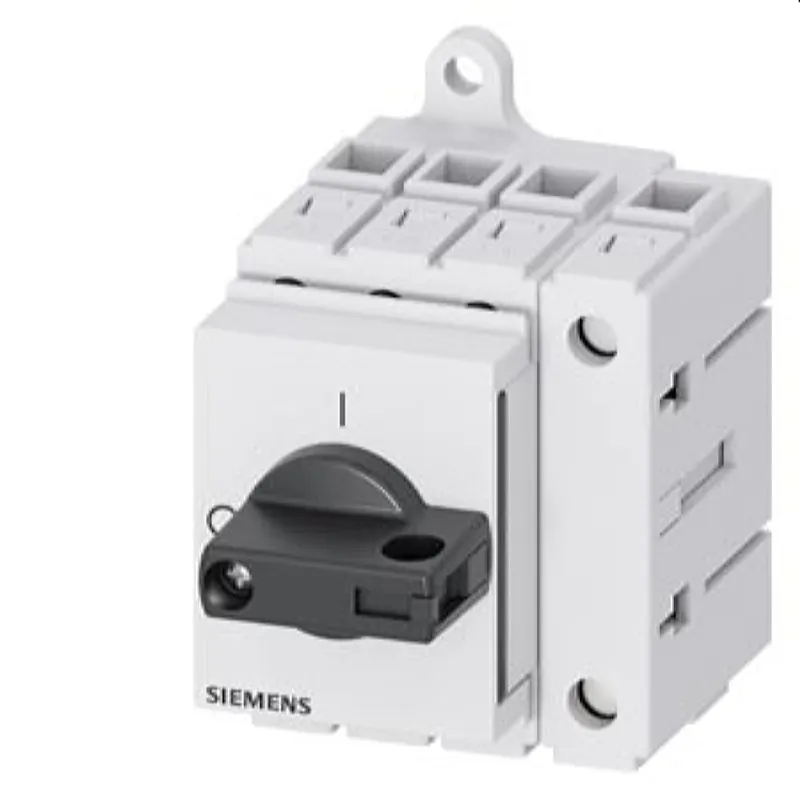 Siemens Lasttrennschalter 3LD3 Iu25A 9,0kW 3polig+N schwarz 3LD3130-0TL11