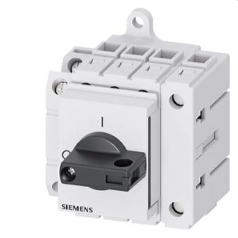 Siemens Lasttrennschalter 3LD3 Iu16A 3pol+N 7,5kW schwarz 1Ö+1S 3LD3030-1TL11