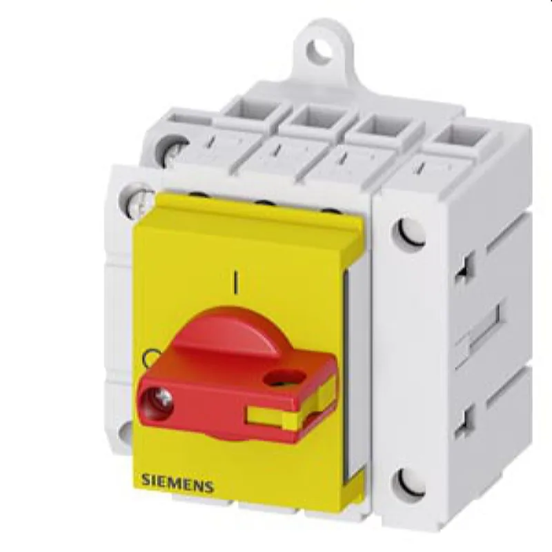 Siemens Lasttrennschalter 3LD3 Iu25A 3pol+N 9,0kW rot/gelb 1Ö+1S 3LD3130-1TL13