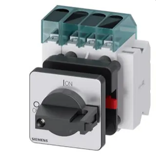 Siemens Lasttrennschalter 3LD3 Iu25A 3polig+N 9,0kW schwarz Ö+1S 3LD3150-1TL11