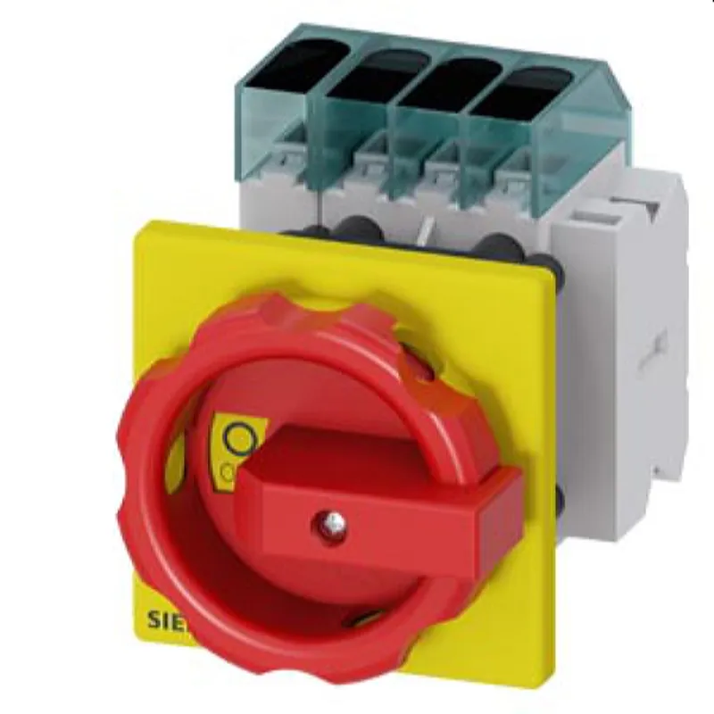Siemens Lasttrennschalter 3LD3 Iu25A 3pol+N 9,0kW rot/gelb 1Ö+1S 3LD3154-1TL53