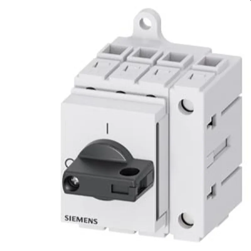 Siemens Lasttrennschalter 3LD3 Iu63A 3polig+N 22,0kW schwarz 3LD3430-0TL11