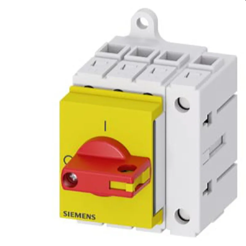 Siemens Lasttrennschalter 3LD3 Iu63A 3polig+N 22,0kW rot/gelb 3LD3430-0TL13