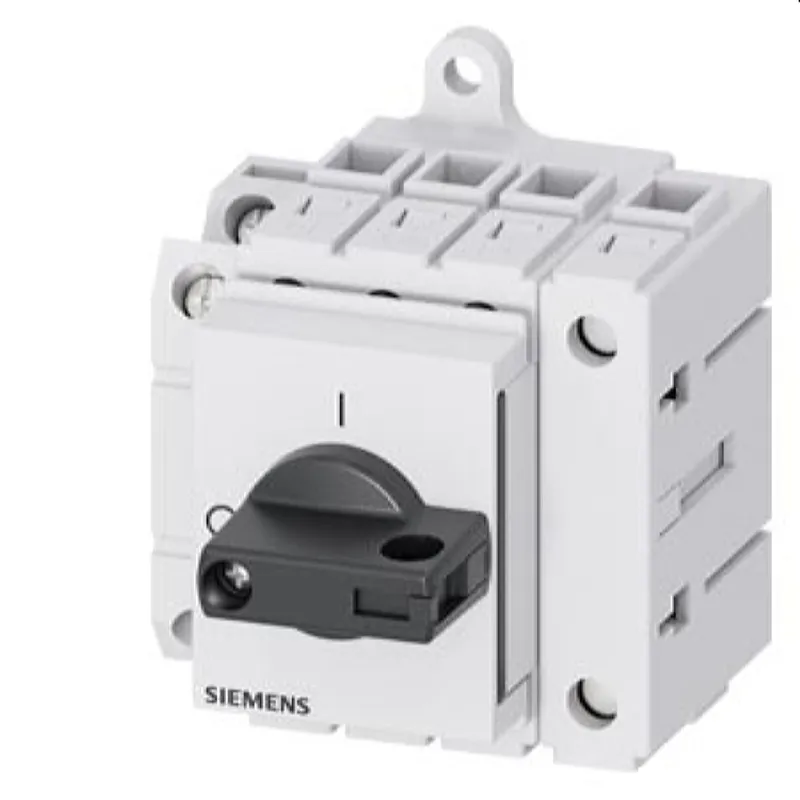 Siemens Lasttrennschalter 3LD3 Iu40A 15,0kW 3p. schwarz 1Ö+1S 3LD3330-1TL11