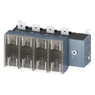 Siemens Lasttrennschalter Gr. 2+3 3p. 630A Seitenwandantr. rechts 3KF5463-4RF11