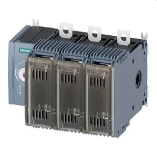 Siemens Lasttrennschalter Gr. 000+00 125A 3polig Frontantr. links 3KF2312-0LF11