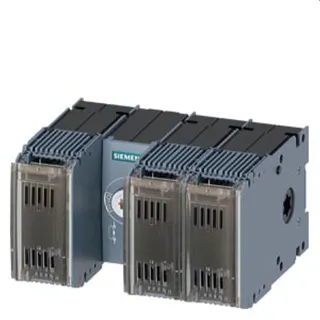 Siemens Lasttrennschalter Gr. 000+00 125A 3polig Frontantr. mittig 3KF2312-0NR11