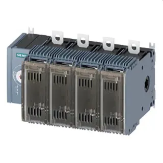 Siemens Lasttrennschalter Gr. 000+00 4p 125A Seitenwandantr. links 3KF2412-4LF11