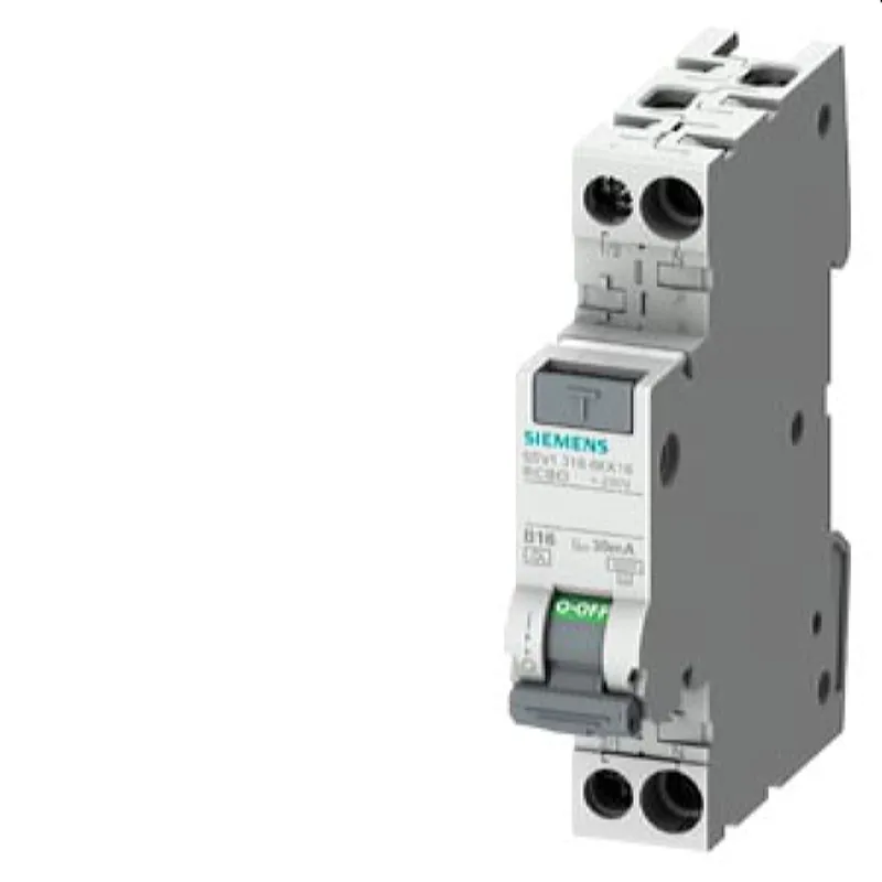 Siemens FI/LS-Schalter kompakt 6kA Typ A 30mA C10 5SV1316-7KK10