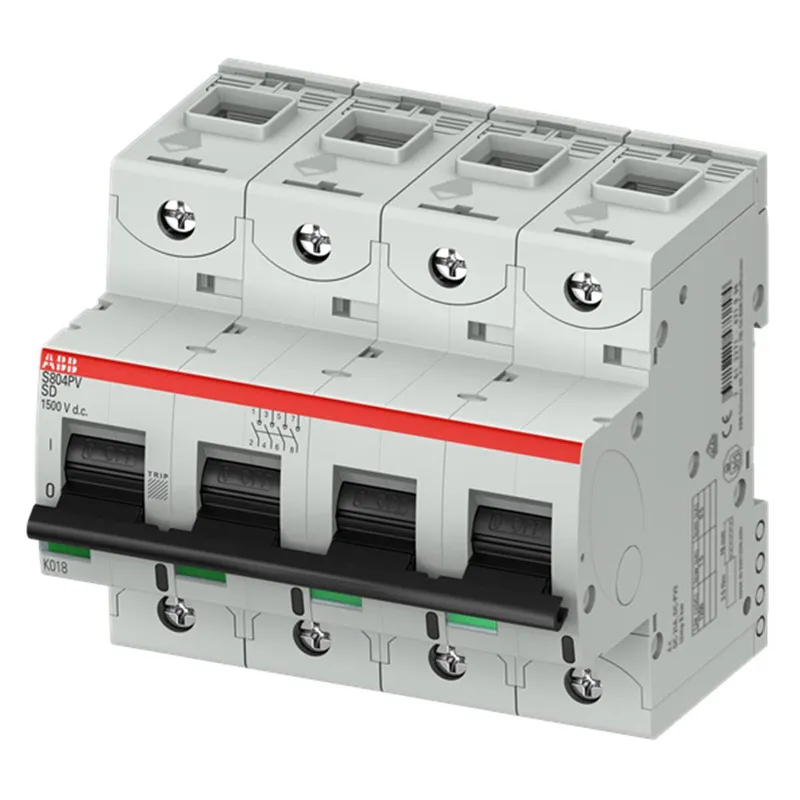 ABB Stotz-Kontakt Lasttrennschalter S804PV-SD63 1.500V DC 63A 4polig 2CCF019641R0001
