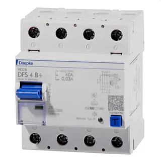 Doepke FI-Schutzschalter allstromsensitiv DFS 4 040-4/0,03-B+ 09134895