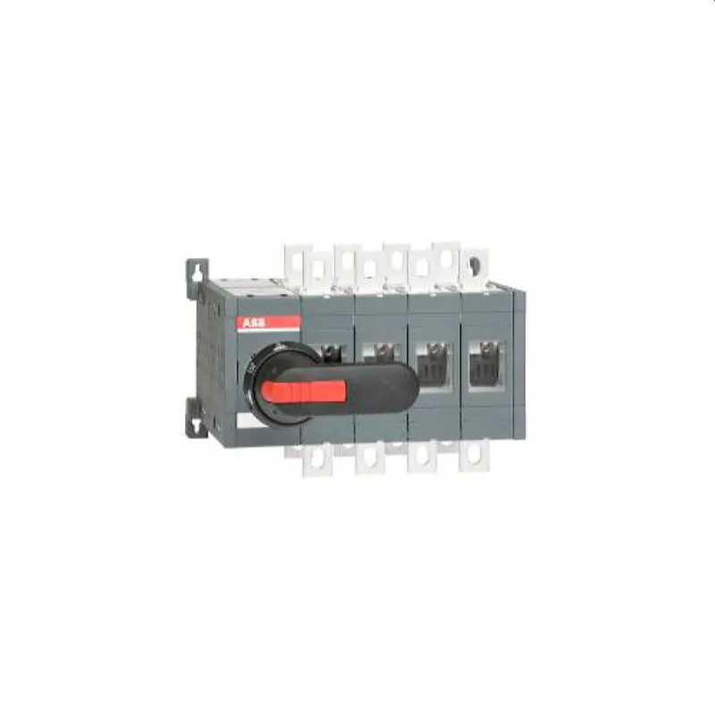 ABB Stotz-Kontakt Lastumschalter OT400E04CLP 4polig 400A I-I+II-II 1SCA106405R1001