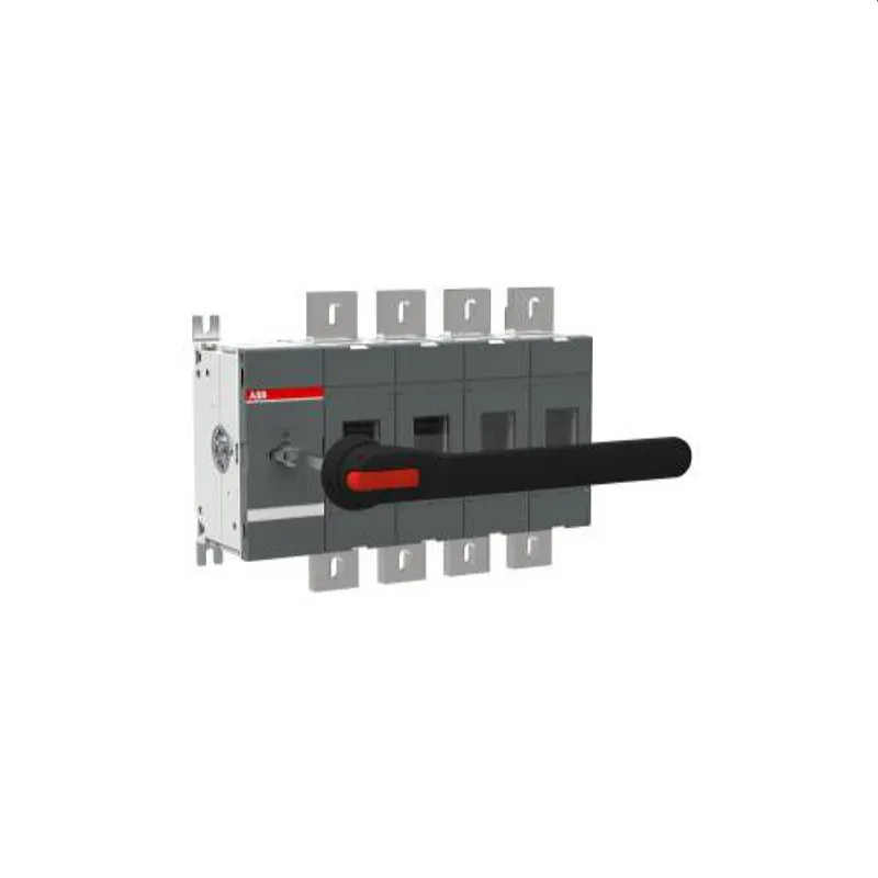 ABB Stotz-Kontakt Erdungsschalter OT1000EP04P 4polig m. Griff u. Welle 1SCA118452R1001