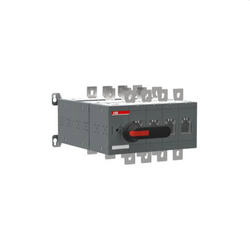 ABB Stotz-Kontakt Bypassschalter OT630E04YP 4polig 630A m. Griff u. Welle 1SCA123592R1001