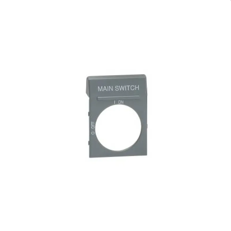 ABB Stotz-Kontakt Textschild OPG2EN1 grau 1SCA022400R2310