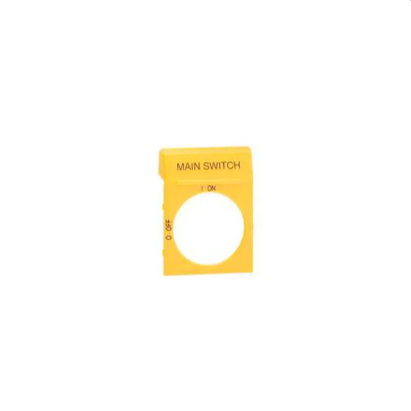 ABB Stotz-Kontakt Textschild OPY2EN1 gelb 1SCA022400R2740