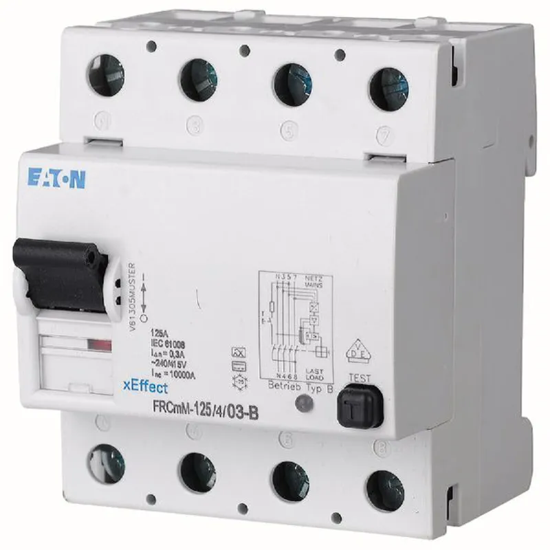 Eaton Electric FI-Schutzschalter, FI FRCMM-125/4/003-B