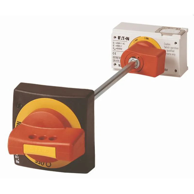EATON Electric Hauptschalterbausatz + Zusatzgriff NZM1-XHB-DAR-NA rot Baugr. 1 NA-Ausf.