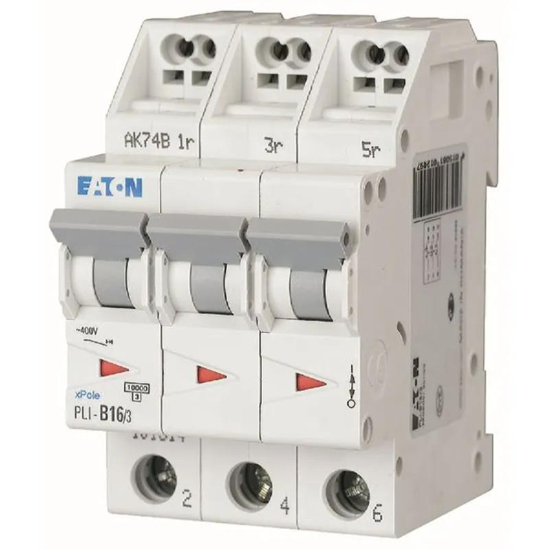 EATON Electric Leitungsschutzschalter PLI-C16/3 C16A 3polig (Steckkl.)