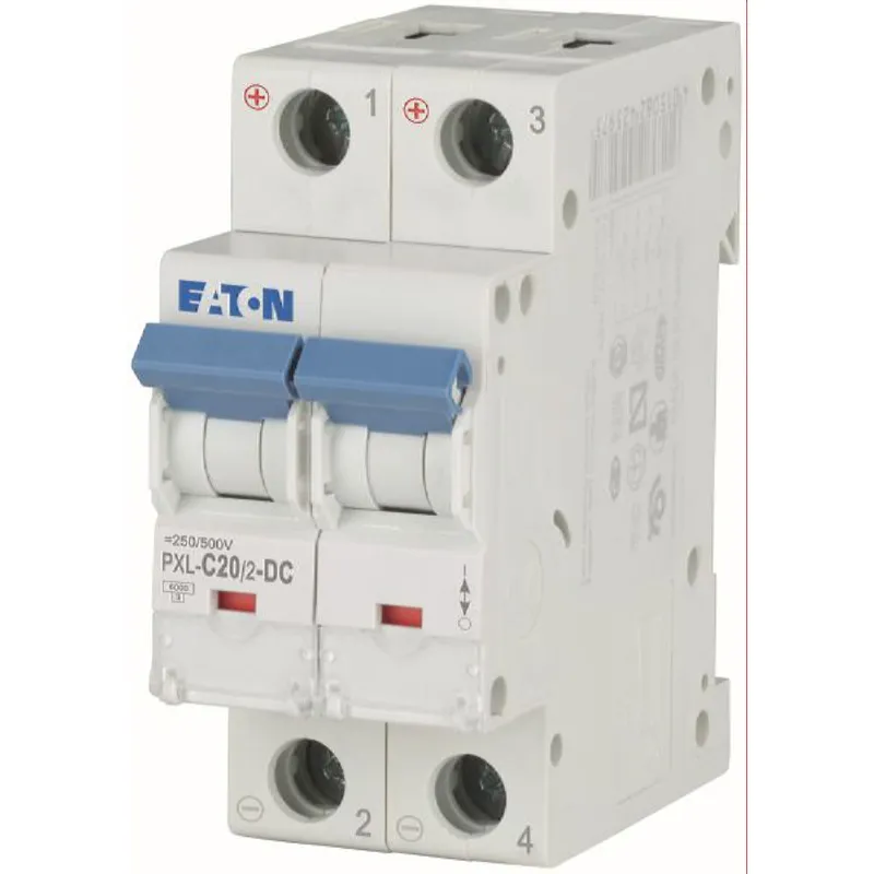 EATON Electric Leitungsschutzschalter PXL-C20/2-DC C20A 2polig Allstrom