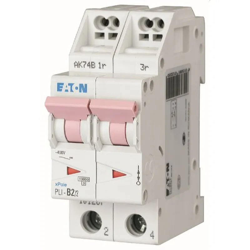 Eaton Electric Leitungsschutzschalter, Automat PLI-D2/2 D2A 2polig (Steckkl.)