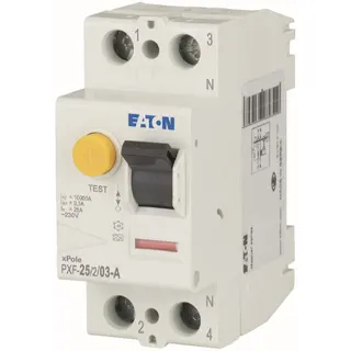 EATON Electric FI-Schutzschalter PXF-25/2/03-A 2polig